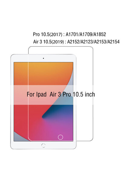 Choice واقي شاشة زجاجي مقوى لجهاز iPad Air 3 Pro 10.5، متوافق مع iPad 10.2 و9...