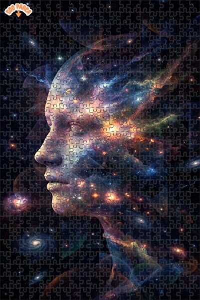 Teona Ahşap لغز خشبي مؤطر ذو طبقتين من كوزميك إنتربرايزز للفن التفكيري البشري...