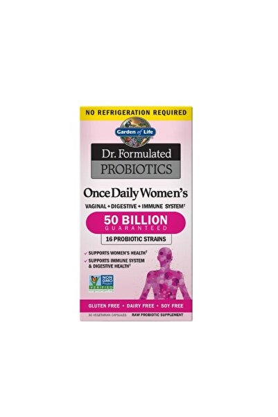 GARDEN OF LIFE Probiotice formulate de doctor pentru femei, o dată pe zi, 50 ...