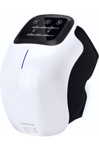 Arabest جهاز تدليك الركبة اللاسلكي 3 في 1 مع خاصية التسخين والضوء الأحمر والع...