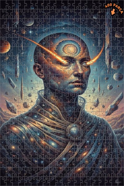 Teona Ahşap لغز خشبي بإطار مزدوج الطبقات من إيفرين بيلجس، 400 قطعة، 35×35