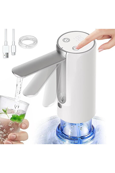 Inco Умна електрическа помпа за бутилка с вода, INCO®, 6 функции за регулиран...