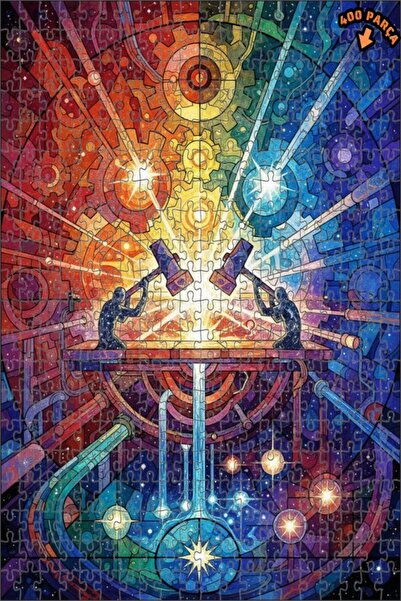 Teona Ahşap لغز خشبي ذو طبقتين بتصميم سيمفونية الإنشاءات مع إطلالة على الزجاج...