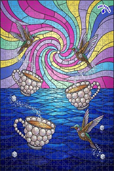 Teona Ahşap لغز خشبي مؤطر ذو طبقتين من ماركة ماجيك سينكوسو كارف كاديج، 600 قط...