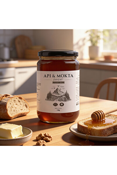 Apimokta Polifloralı Doğal Çiçek Balı - Katkısız, Doğal Artvin Şavşat Balı 1 kg