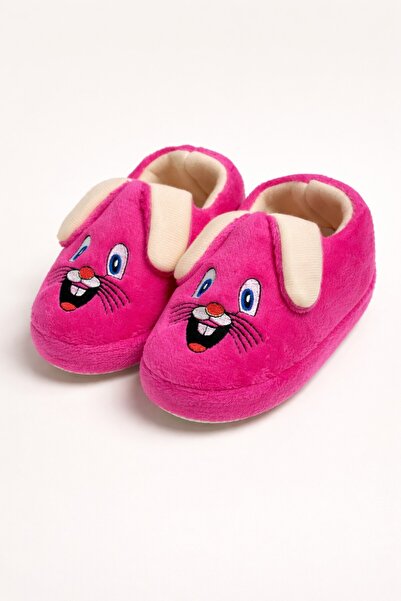 Moda Frato Детски плюшени домашни пантофи Tavşanlı за детска градина