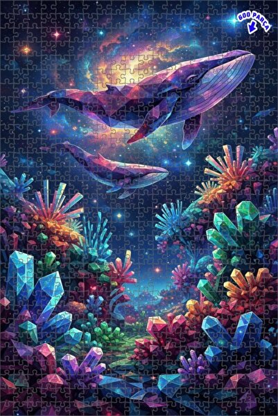 Teona Ahşap لغز خشبي ذو طبقتين من جالاكتيك بالينا كريستال لاند، 600 قطعة، 50x...