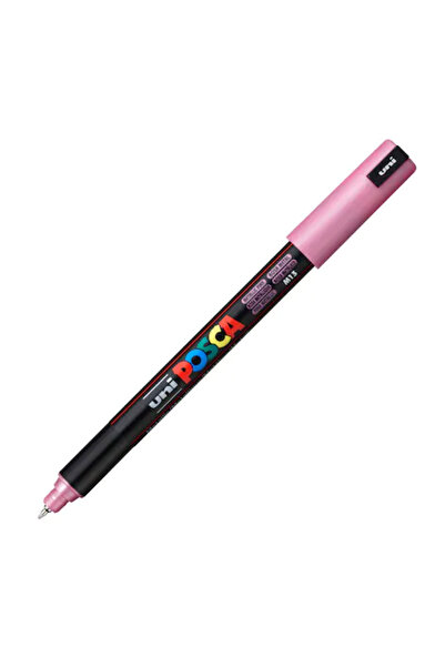 POSCA UNI Posca marker, 0.7 mm, fine metallic tip, Pink