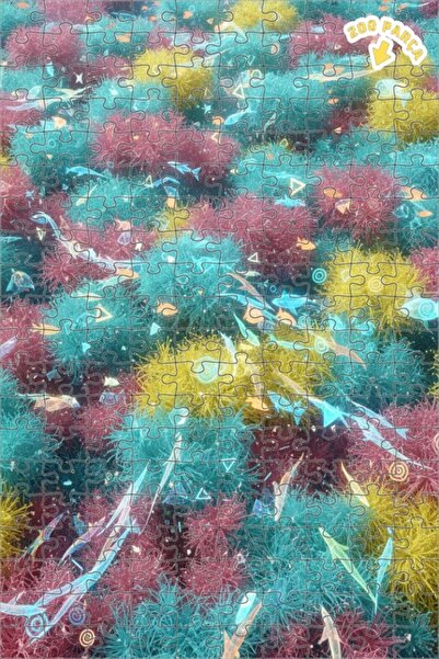 Teona Ahşap لغز خشبي فني رقمي ملون للواقعية السحرية تحت البحر 200 قطعة 25x35