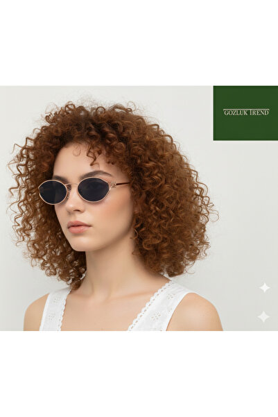 Miu Miu 52ys Zvf1v1 54 Kadın Oval Rose Gold Metal Güneş Gözlüğü