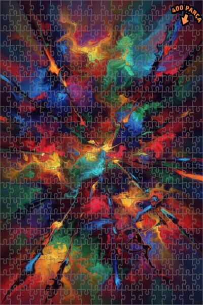 Teona Ahşap لغز خشبي بإطار مزدوج الطبقات 400 قطعة 35×35