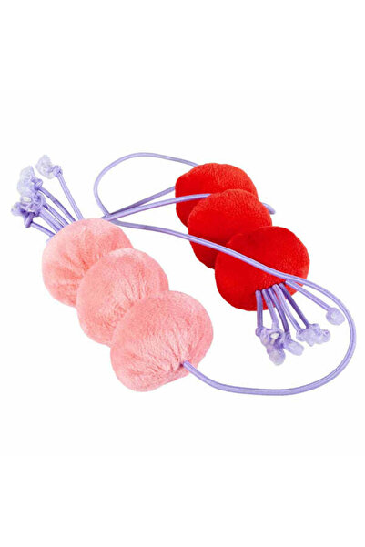 Ebi Coockoo DIZZY DANGLE Bouncy Cat Toy - RED&PINK/60X4X4CM