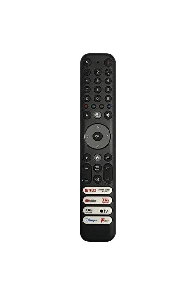 TCL Telecomanda universala pentru televizoare LCD/LED 4K, neagra - CRC833V