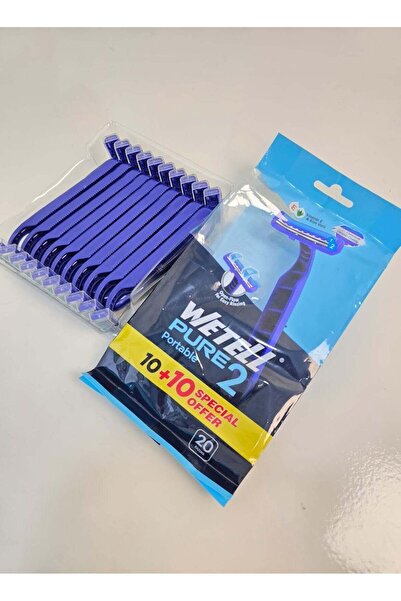WETELL High-Quality Shaving Blades – 20 Pieces for Daily Care