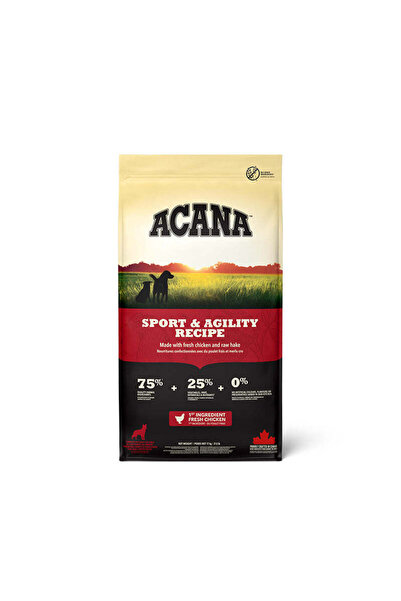 Acana طعام جاف للكلاب بوصفات رياضية ورشيقة - 17 كجم