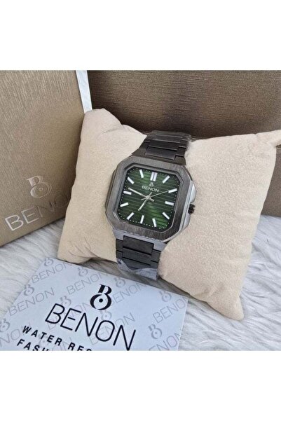 benon Pineon Men's Stainless Steel Waterproof Watch
