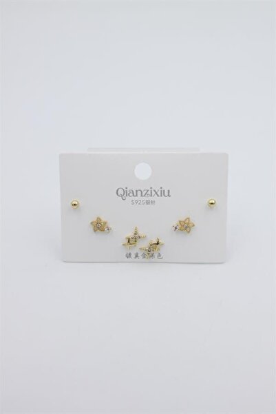 MENESSA Multiple Set Earrings - Gold