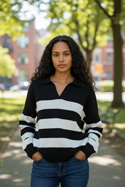 KapadokyaButik POLO NECK KNIT SWEATER