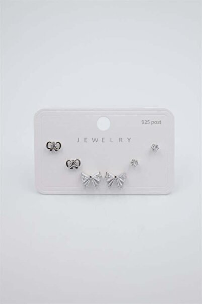 MENESSA Multiple Set Earrings - Silver