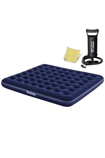 Other Saltea gonflabilă 203x183x22 cm cu pompă cu piston Bestway 67004