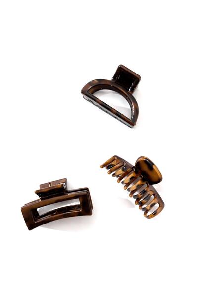 New Obsessions Μίνι μάνταλα Ellipse Rectangular και με σπείρωμα, συσκευασία 3...