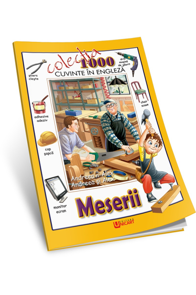 Editura Unicart COLECTIA 1000 CUVINTE-MESERII