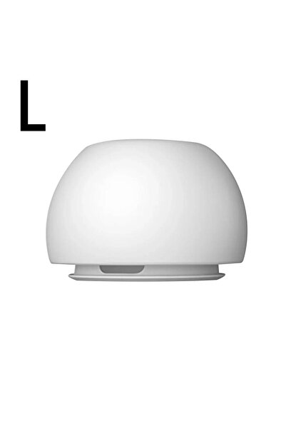 Choice 4 أزواج من أطراف الأذن البديلة البيضاء مقاس L لسماعات AirPods Pro من ا...