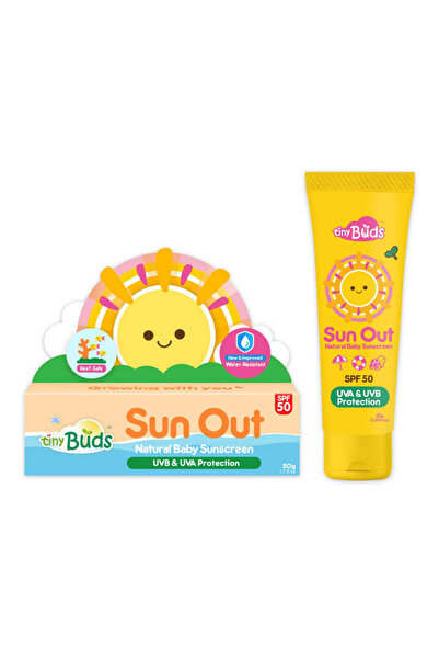 Tiny Buds Sun Out Natural Baby Sunscreen SPF 50 – UVA & UVB Protection
