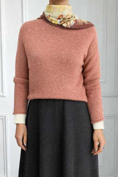 NSRKNİTWEAR Women's Crew Neck Knitwear Sweater - Casual & Stylish Use