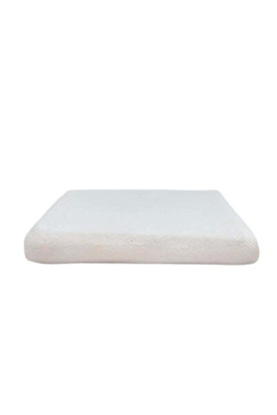 BYFT Iris منشفة حمام 70 × 140 سم، 600 غرام/متر مربع، بيضاء، قطن 100%، عالية ا...