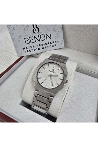 benon Pineon Men's Stainless Steel Waterproof Watch