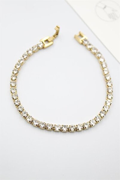 MENESSA سوار ستون واي رود ستيل - ذهبي