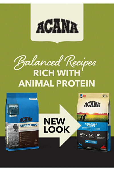 Acana Adult Dog Recipe Dry Dog Food - 11.4KG