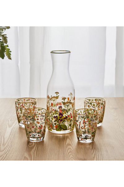 Generic Garden Boho 5-Piece Carafe Set - 345 ml