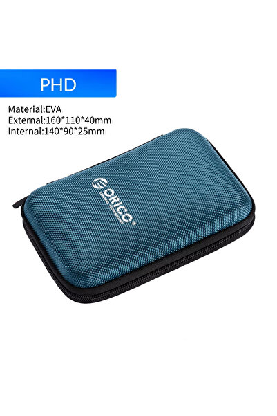 Choice6 حقيبة حماية القرص الصلب المحمولة Orico PHD-25-BL ORICO 2.5 بوصة للأقر...