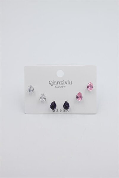 MENESSA Multiple Set Earrings - Silver