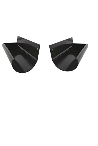 Renoplast Capac pentru jgheab R50 (set dreapta + stânga) Graphite RAL 7024