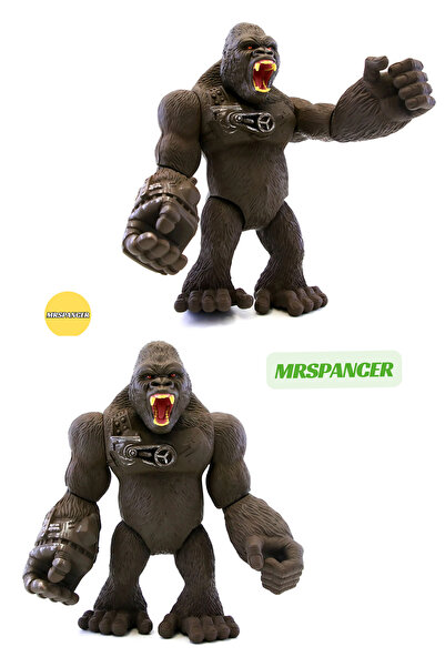 MRSPANCER 371083 - MEGA GORİL FİGÜR 27 CM OYUNCAK KASLI GORIL