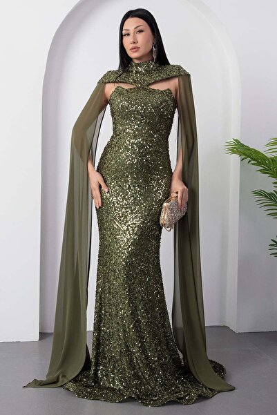 PULLIMM Φόρεμα από τούλι με παγιέτες και στράπλες λαιμόκοψη με μπολερό DNS2053