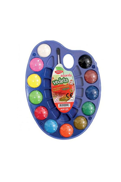 daço Watercolors 12 colors VEDETA DACO