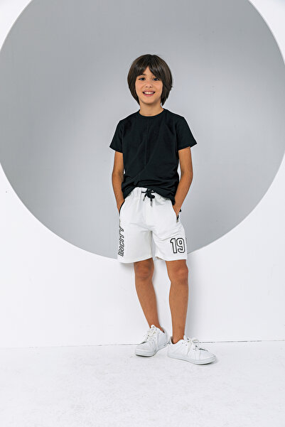 incity Boy's Cool Sweat Shorts with Zipper Pockets - New Season