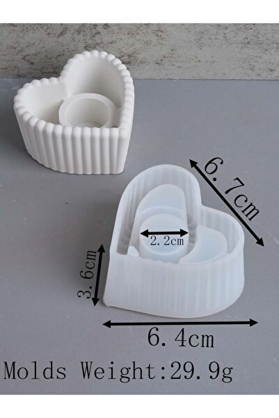 choice2 قالب سيليكون لصنع حامل شموع على شكل قلب، مخطط، دائري، ونجمة، يمكنك صن...