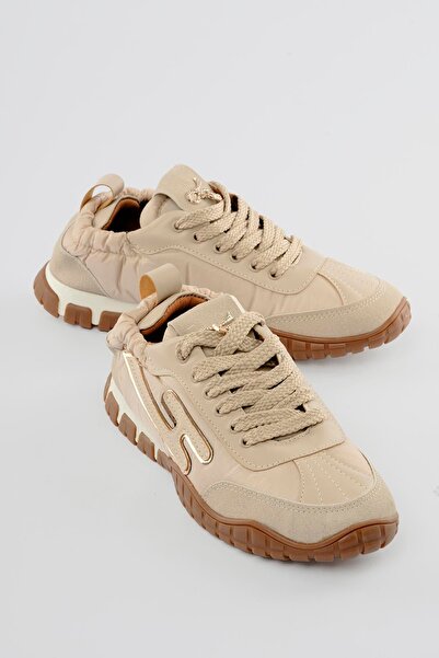 Mubiano Γυναικεία αθλητικά παπούτσια με λεπτομέρεια από καουτσούκ και αγκράφα...