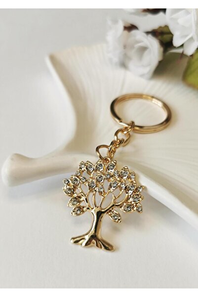 Halley Concept حجر الزركون الكريستال الأبيض على شكل شجرة الحياة، ميدالية مفات...