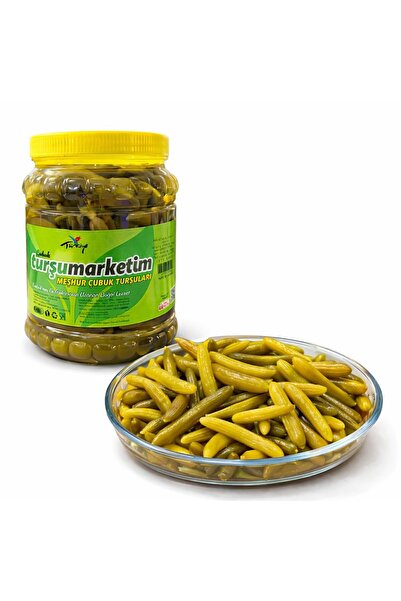 Tursumarketim Doğal Çubuk Salatalık Turşusu No (0) | Ev Yapımı Turşu 2 Kg