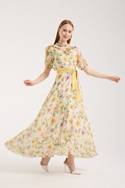 Stylish فستان من ستايلش طويل مورد