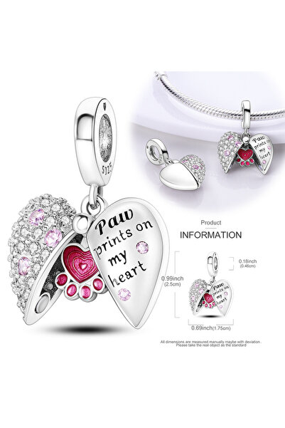 Choice KTC504 925 Silver Charms Beads Nesting Doll Suitcase Headphones Safe P...