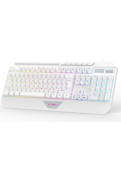 Claw's Nexus K1 RGB & Makro Yazılımlı Full Membran 104 Tuşlu Örgü Kablolu Gam...