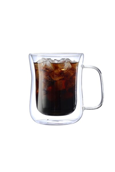 Choice 300ML 360ML 80/220/260/360ML Double Wall Glass Cup Creative Transparen...