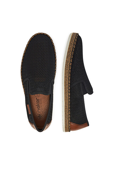 Rieker pantofi bărbătești negri B5276-00